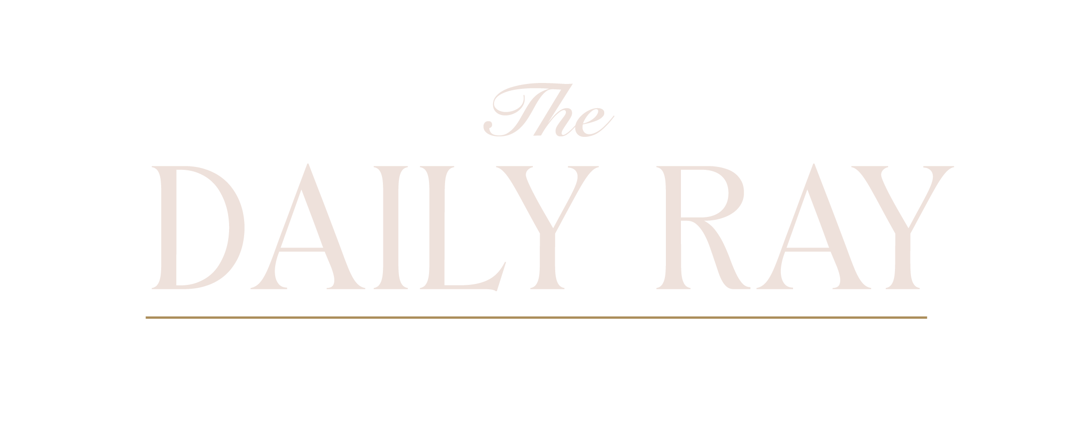 The Daily Ray Blog